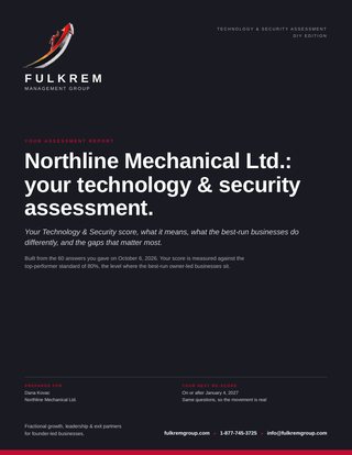 Technology & Security report cover